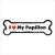 I Heart My Papillon Bone Magnet I Heart My Papillon Bone Magnet