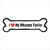 I Heart My Wheaten Terrier Bone Magnet