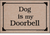 Dog is my doorbell-always!