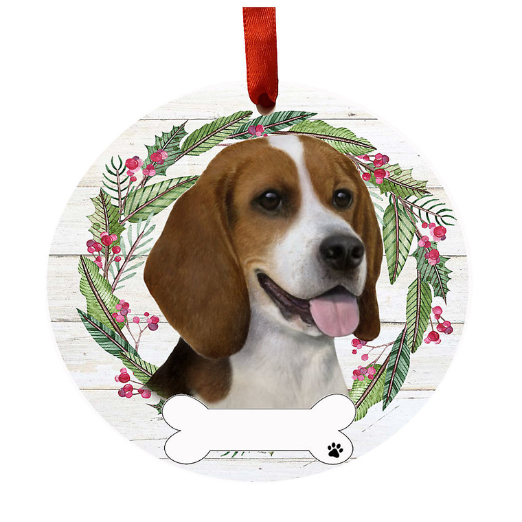 Beagle Ceramic Ornament

