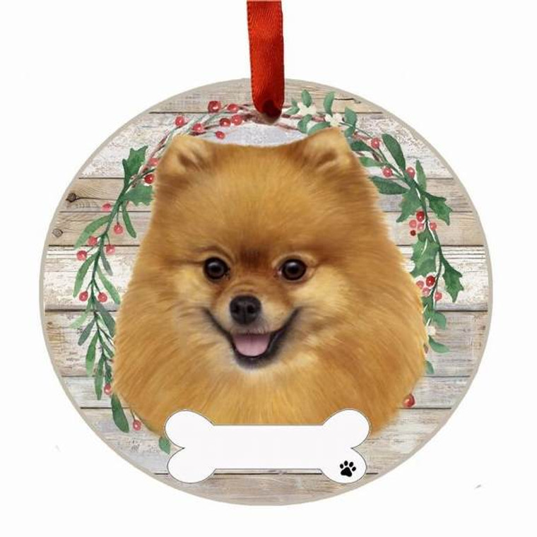 Pomeranian Ceramic Ornament