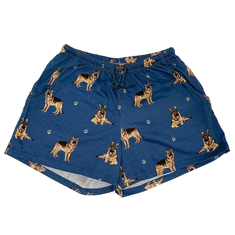 German Shepherd Dog PJ Shorts