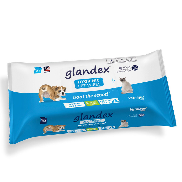 Anal Gland & Hygienic Pet Wipes - 100 count