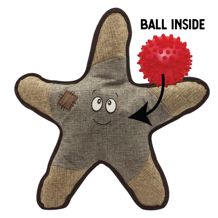 Sophie the Starfish with spikey ball inside Toy