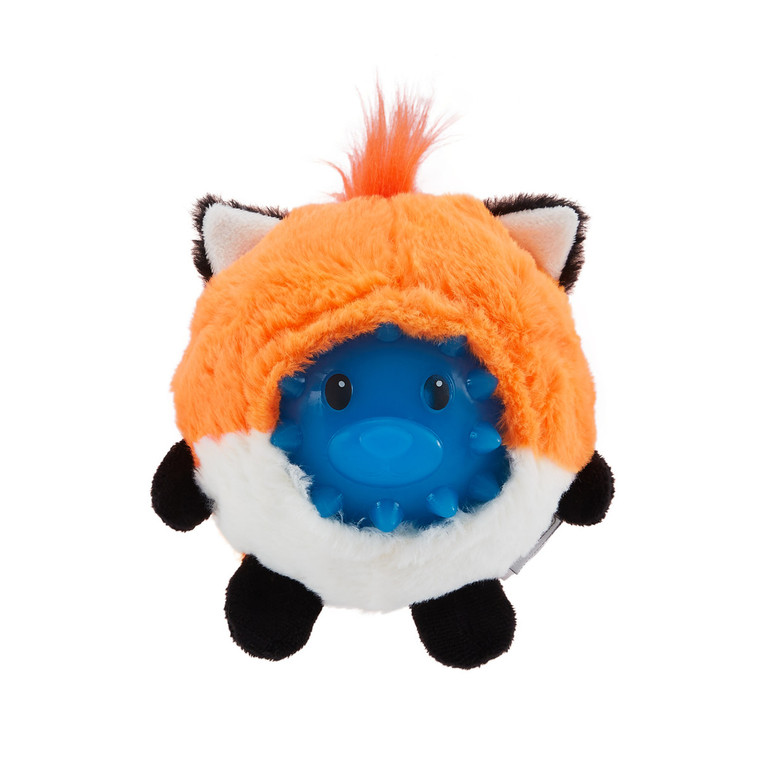 Unbelieva-Ball Fox Interactive Plush Toy with Light Up Dog Ball