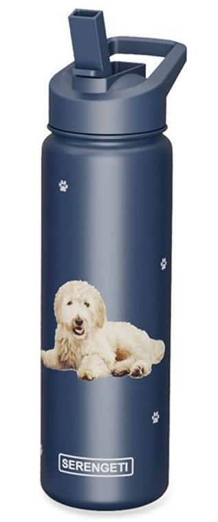 Goldendoodle Serengeti Water Bottle