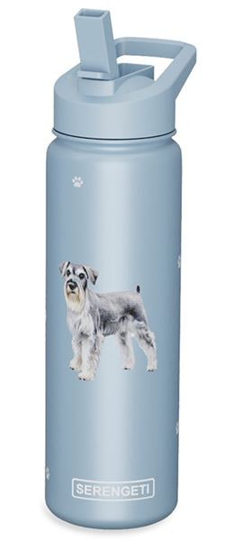 Schnauzer Serengeti Water Bottle - Decadent Dogs
