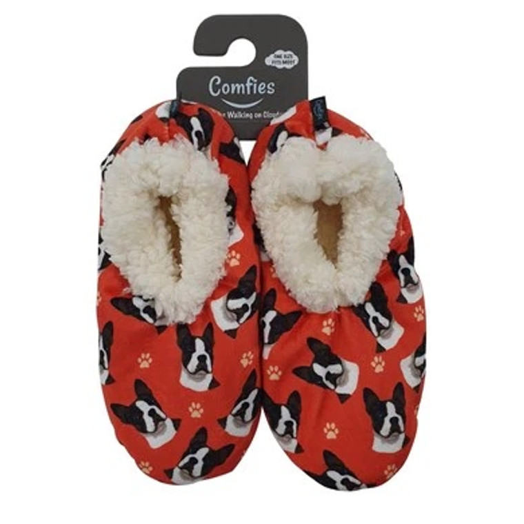 Boston Terrier Comfies Slippers