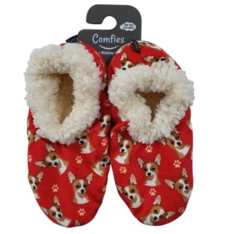 Chihuahua Fawn Comfies Slippers