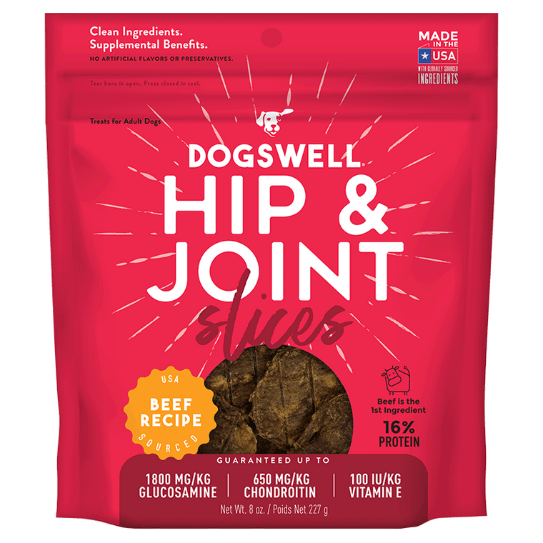 Dogswell Hip & Joint Slices, Beef