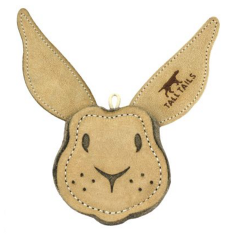 Bunny
. This interesting shape is entertaining to play with, and encourage exploration and interactive play. Heavy-duty stitching adds great durability. Feel good about giving your dog an eco-friendly toy to play with.
