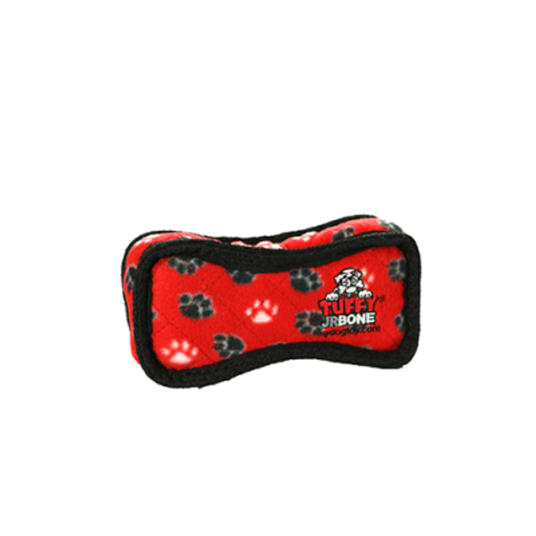 Tuffy Jr. Bone2 Red Paws