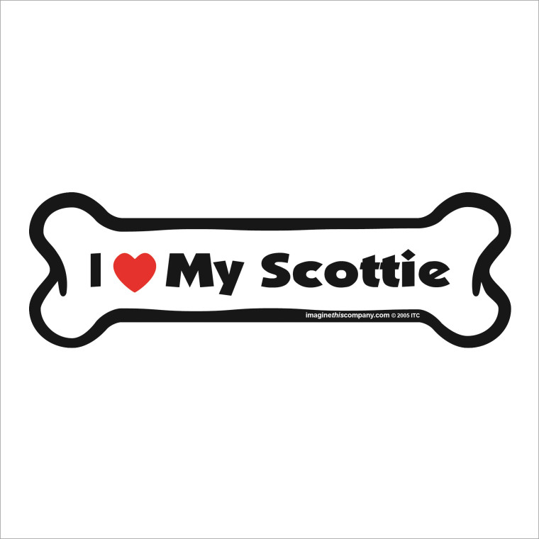 Scottie Bone Magnet