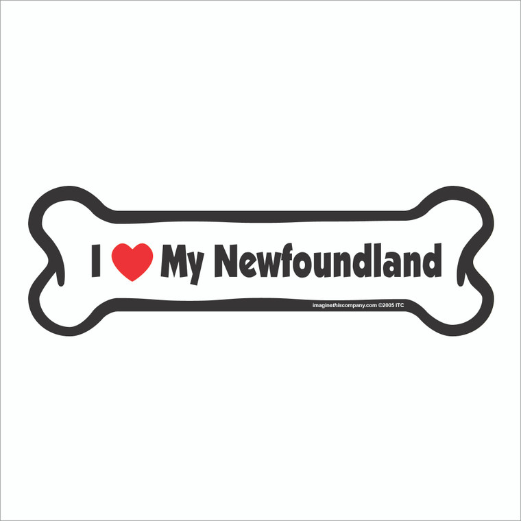 Newfoundland Bone Magnet