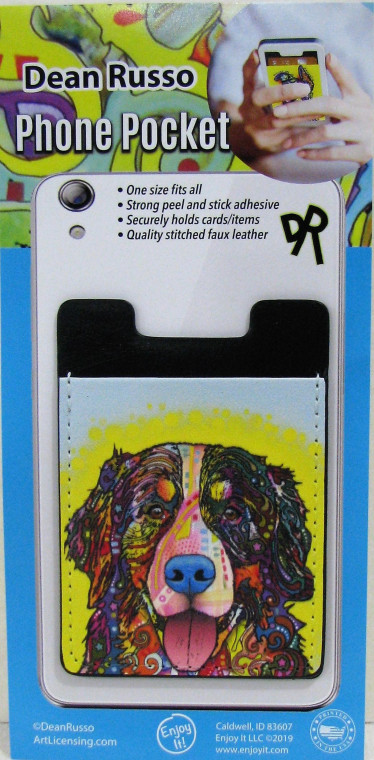 Bernese Mountain Dog Phone Pocket