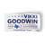 Vikki Goodwin (6" x 3" Vinyl Sticker -- Pack of Two!)
