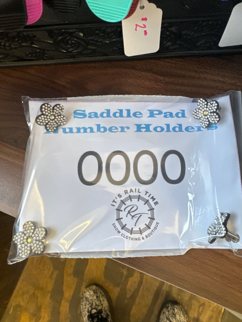 Number Holder - Saddle Pad
