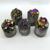 Titanium Aura Quartz Cylinder