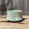 Seafoam Diamond Dish Planter - Medium