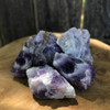 Raw Chevron Amethyst