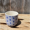 Blue & White Asanoha [Hemp] Mini Planter