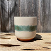 Aqua Stripe Terracotta Bottom Planter [mini]