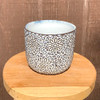 Gold & Cream Doily Planter