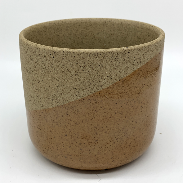 Orange Sandy Dip Pot for sale at East Austin Succulents