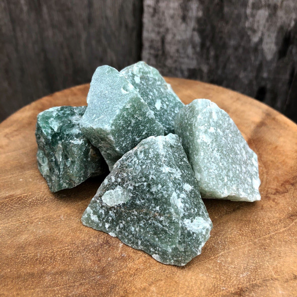 Raw Green Aventurine