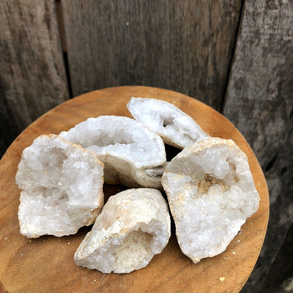 Raw Morraccan Druzy Geode [Bundle of 5]