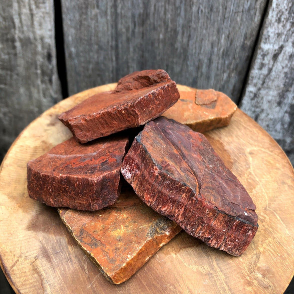 Raw Red & Yellow Tigers Eye [Bundle of 5]