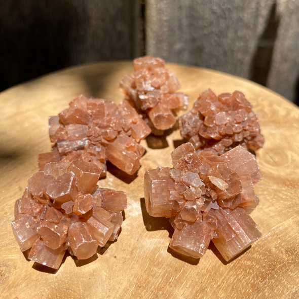 Raw Aragonite Cluster 5 Pack