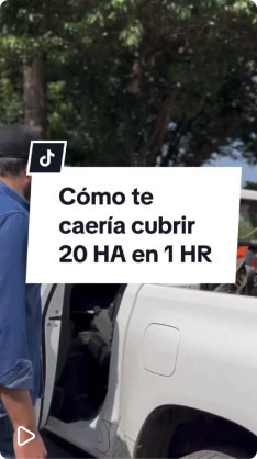 Como te caería cubrir 20HA en 1 HR