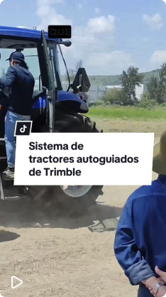 Sistema de tractores autoguiados de Trimble