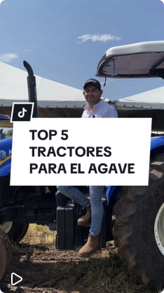 Top 5 tractores para el agave