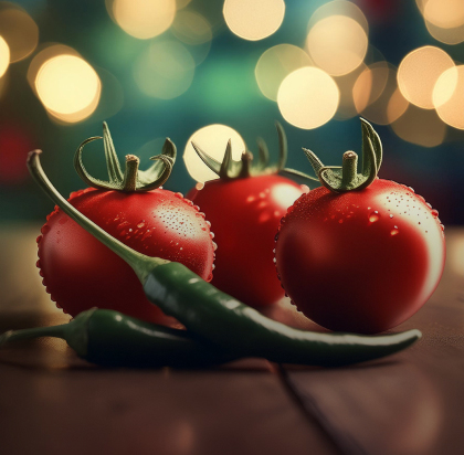Tomate y chile