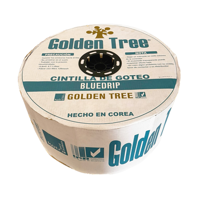 Cintilla Bluedrip Drip Tape 5/8 / Diametro 6 Ml Espesor .15 Mm Esp Salidas 20 Cm