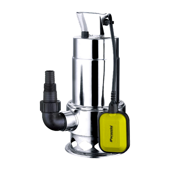 Bomba sumergible acero inoxidable 1 HP agua sucia