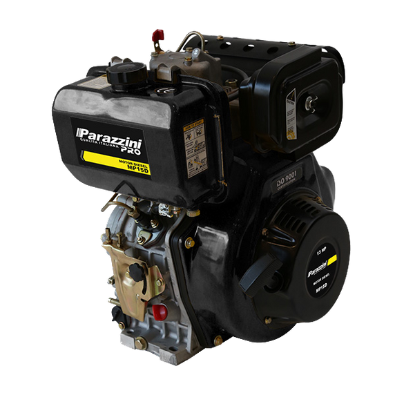 Motor Diesel 13HP Parazzini con arranque electrico 