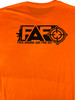 FAFO T-Shirt with words | Back, Safety Orange| Blackhawk Exchange