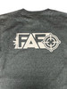 FAFO T-Shirt | Back, Heather Grey | Blackhawk Exchange