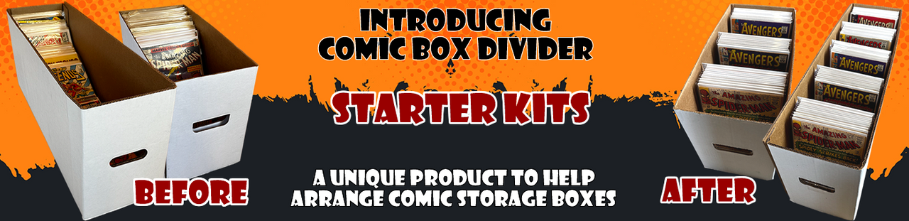 Comic Box Divider Starter Kits