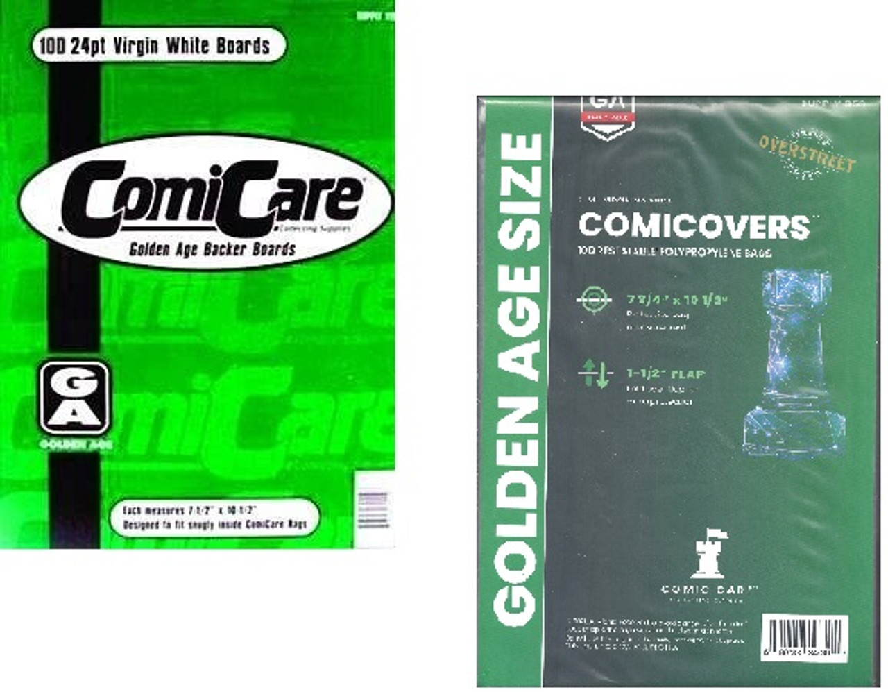 100 New BCW Current Thick Comic Book Bags And Boards - Acid Free