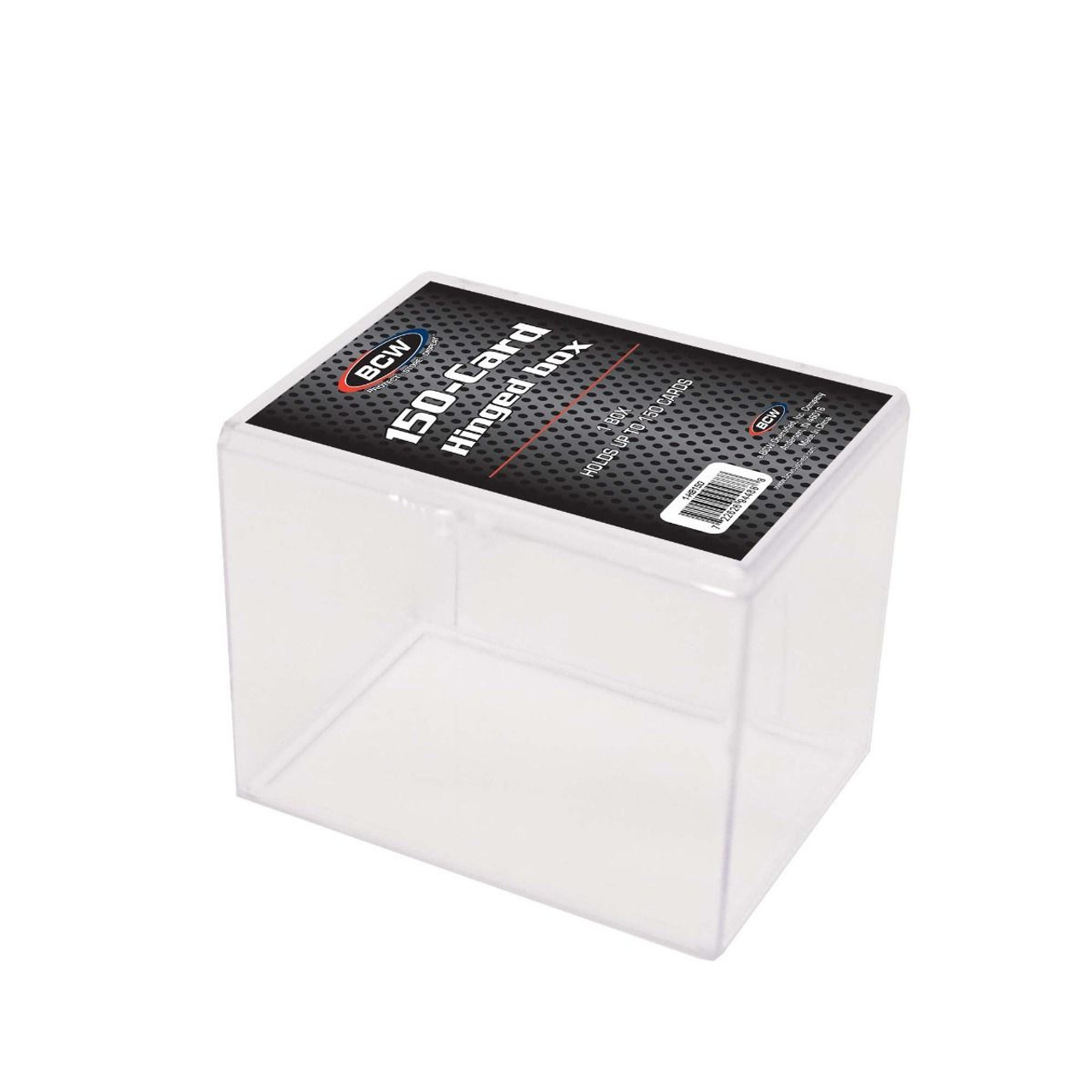 2 BCW 5000 Count Trading Card Storage Boxes (Full Lid