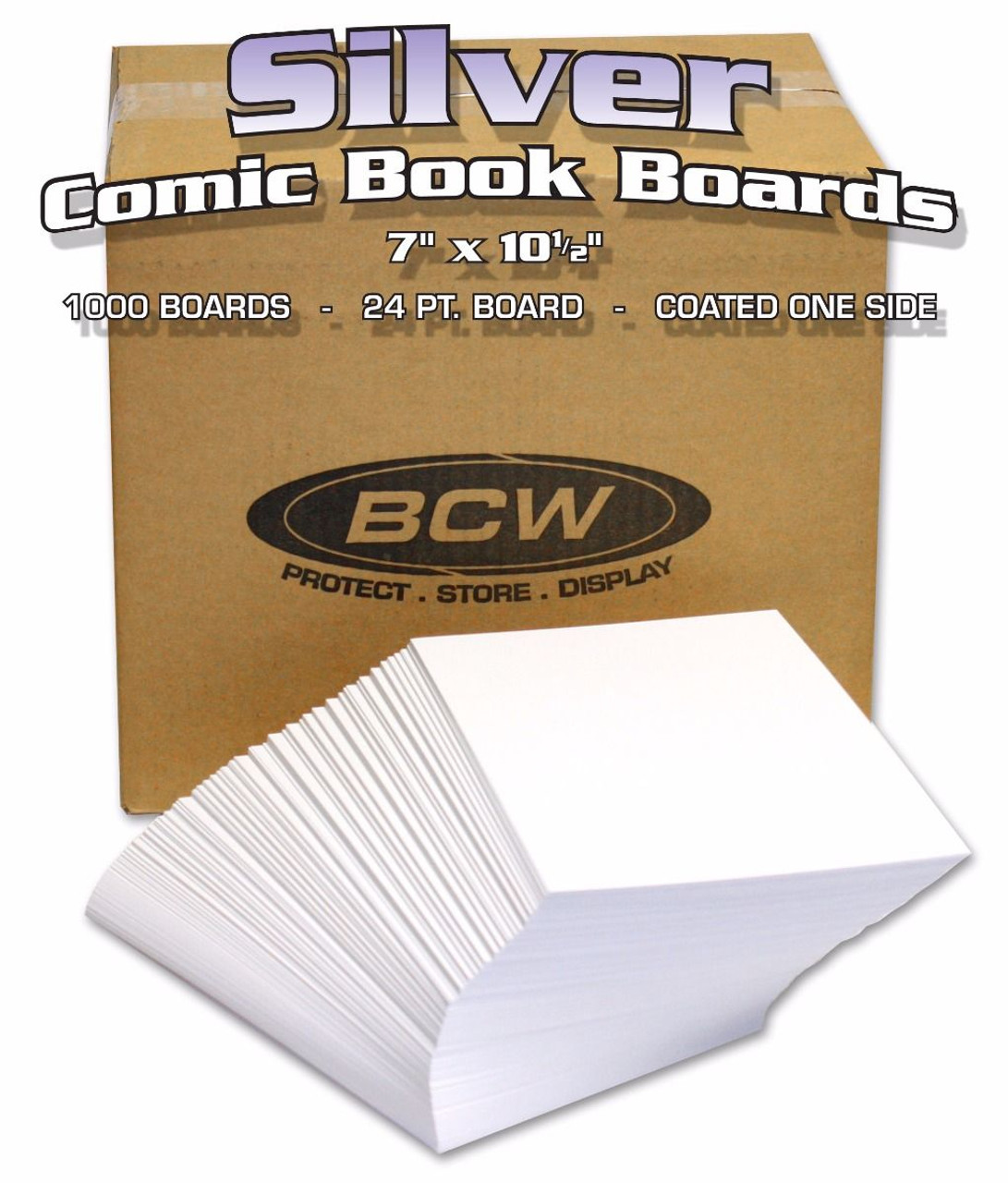 Bulk 24PT Current Backing Boards - 1000 Loose Boards Per Case