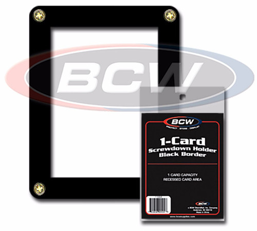 BCW 1 Card Screwdown Holder