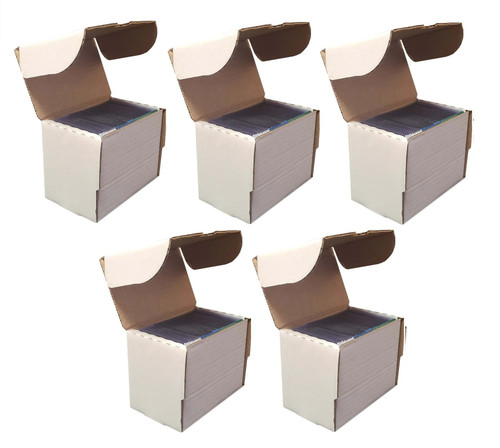 5 Toploader Storage Boxes