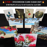 Birds and landscapes art cards