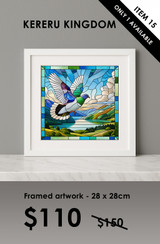 ITEM 15 - FRAMED 'KERERU KINGDOM'