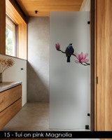 15 - Tui on Magnolia shower glass privacy film